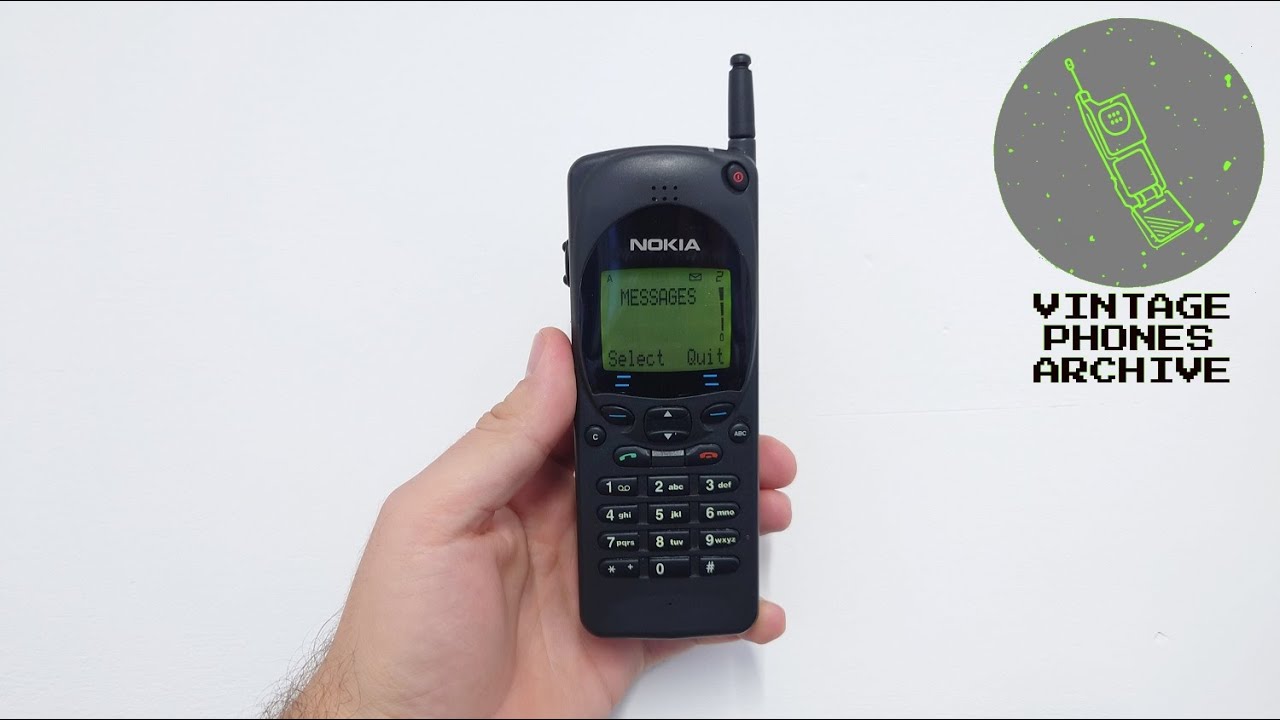 Nokia 2110i NHE-4NX Mobile phone menu browse, ringtones