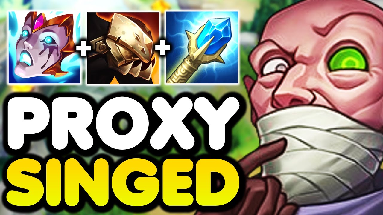 I TRIED PROXY SINGED FOR THE FIRST TIME! (THIS IS SO BROKEN WTF?)