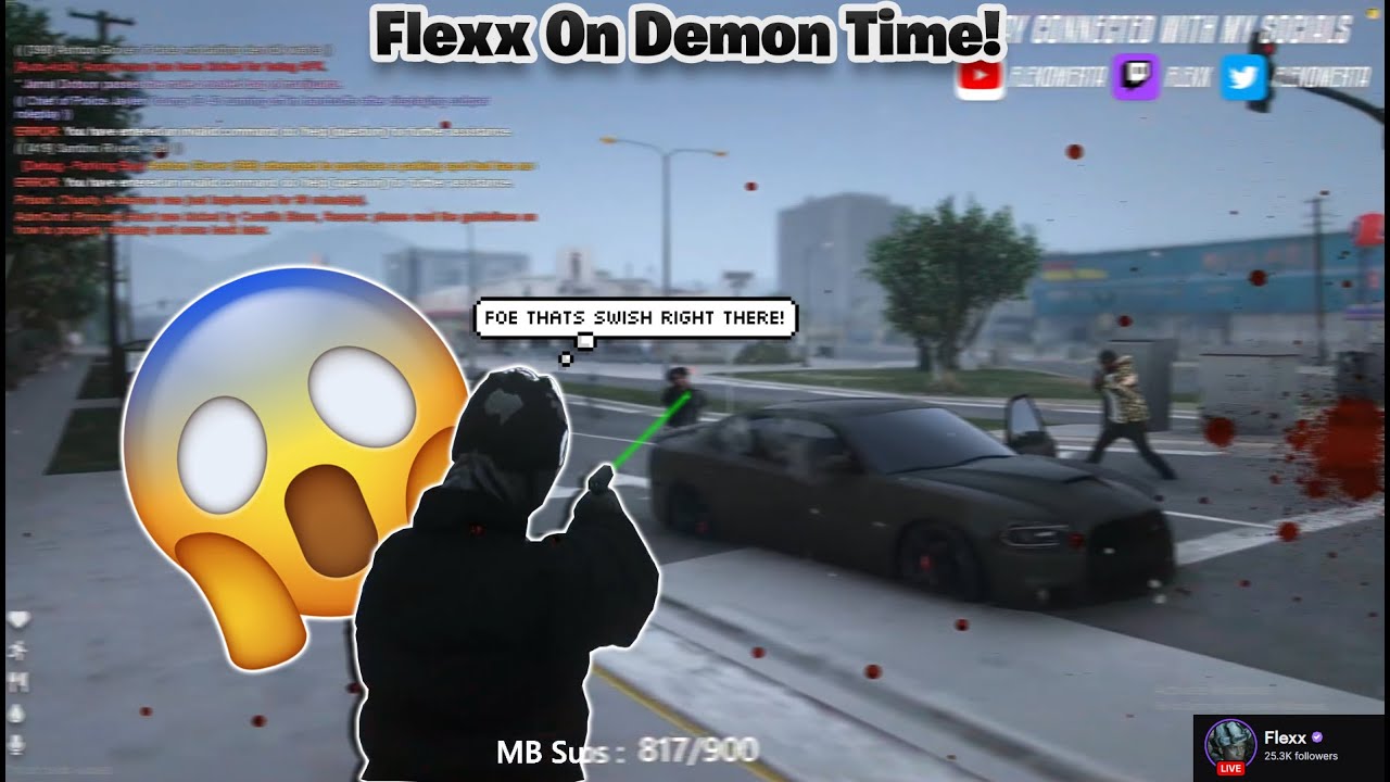 Windy City RP | Flexx Most Demon Time Moments in Chicago! 😈