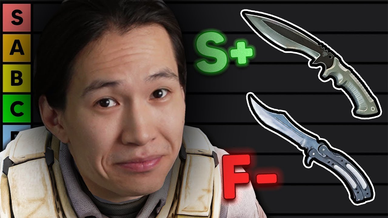 CS2-ын KNIFE tierlist  (Миний бодлоор)