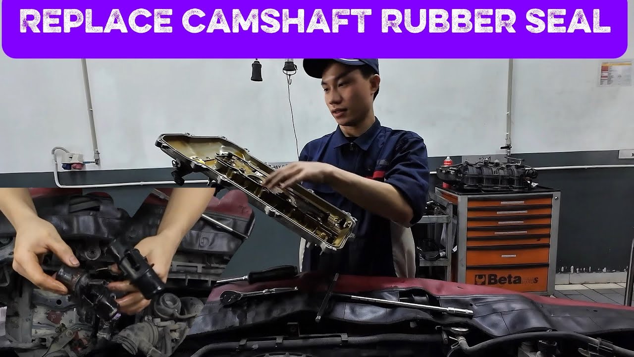 Khắc phục hiện tượng chảy dầu động cơ corolla altis ( Fix engine oil leak on toyota corolla altis )