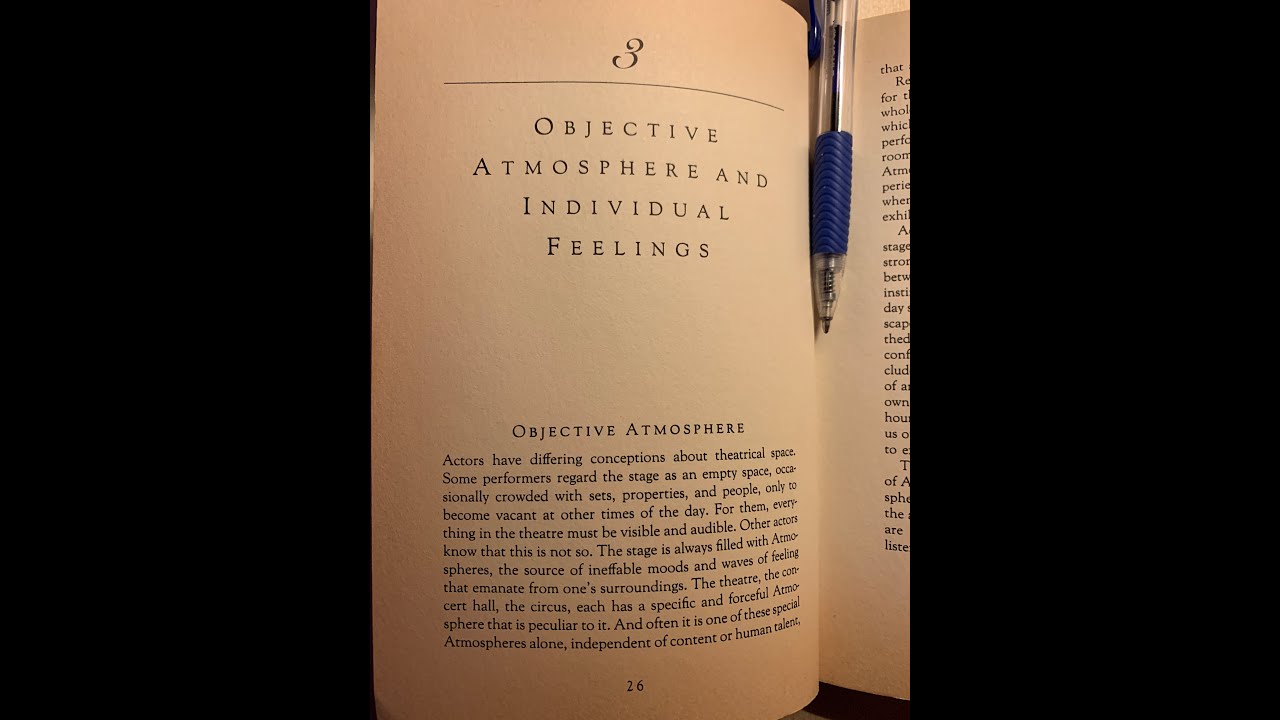 Chekhov technique ATMOSPHERE THE FULL LESSON WITH EXERCISES