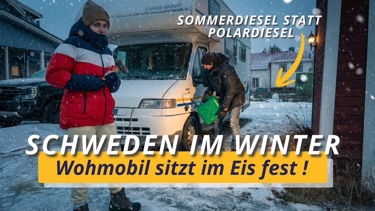 Diesen Fehler machen wir nur einmal! Camper steckt fest!