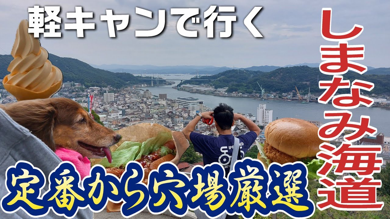 【犬旅 愛媛広島】しまなみ海道の定番から穴場スポット厳選/ここに行けば絶景に出会える！行きたかったあの場所へ