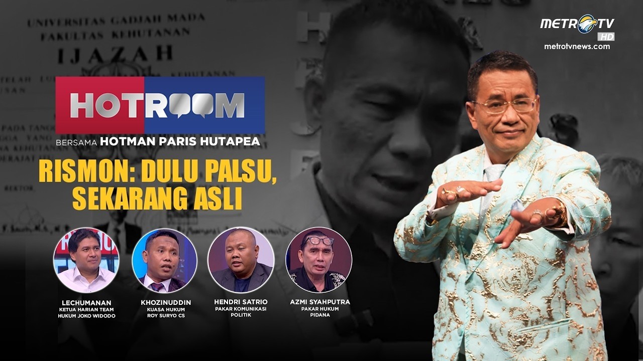 HOTROOM - Rismon:  Dulu Palsu, Sekarang Asli