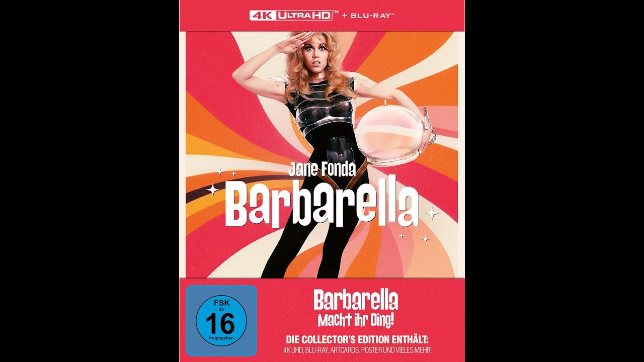 Unboxing von Barbarella mit Jane Fonda Collectors Edition