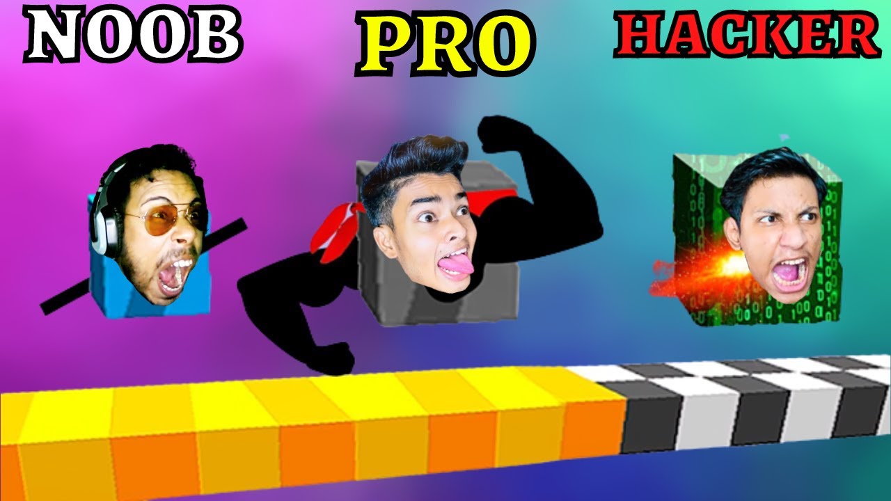 Draw Climber - NOOB vs PRO vs HACKER  | SUBROTO GAMING