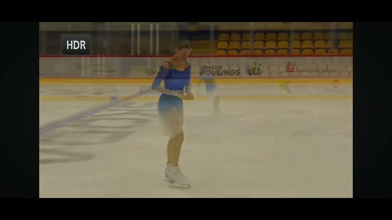 Evelina Barsamova LAT, Advanced Novice, FS, Jelgava Cup 2025