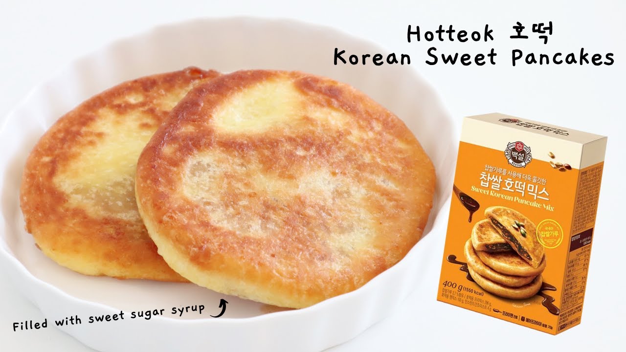 LET'S TRY: BEKSUL HOTTEOK MIX | HOTTEOK 호떡 KOREAN SWEET PANCAKE
