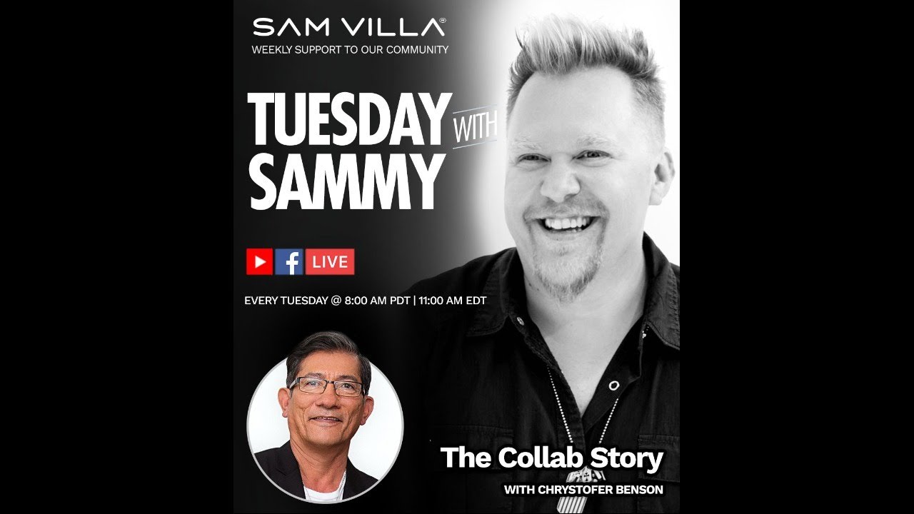 Cutting and Coloring: The Collab Story with Guest Chrystopher Benson - Tuesday with Sammy