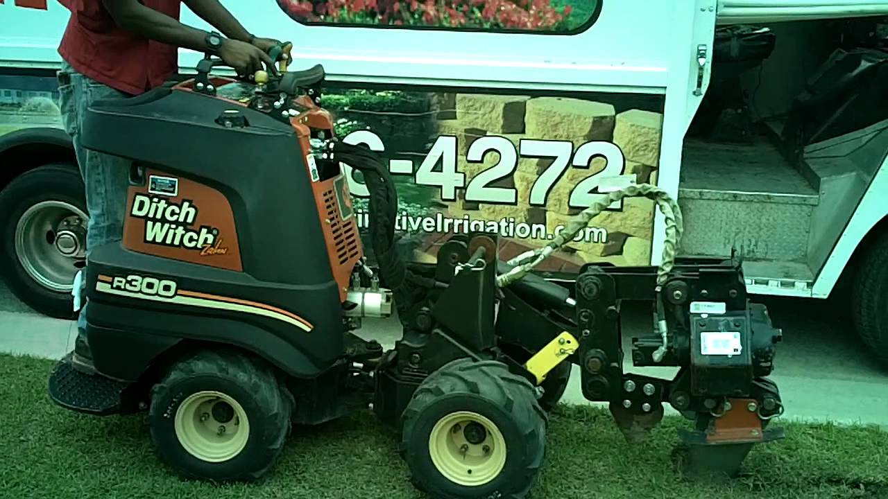 Ditch Witch Zahn R300 Vibratory Plow