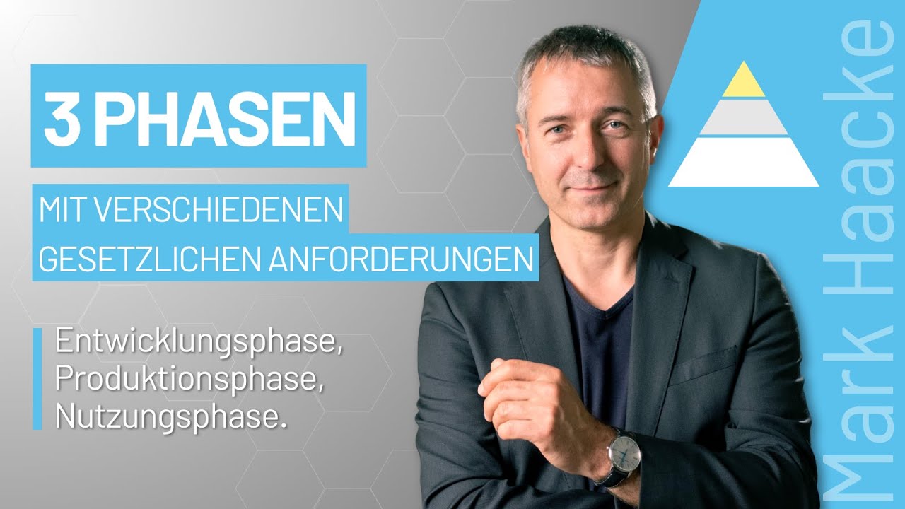 Produktphasen und ihre gesetzlichen Anforderungen
