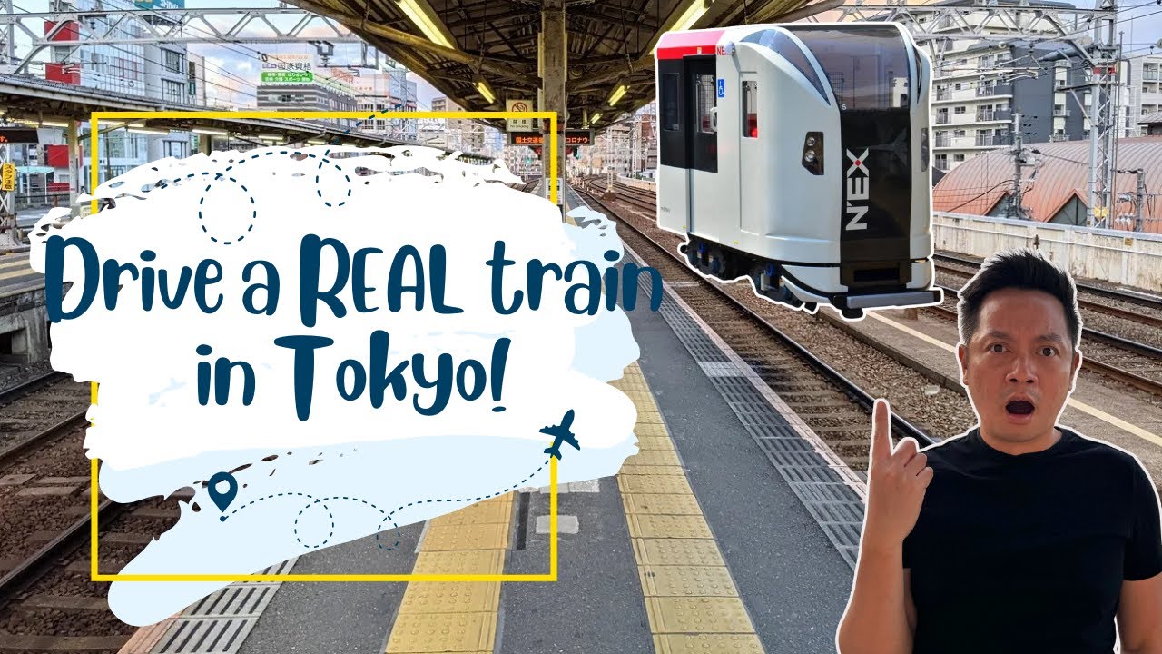 DRIVE A TRAIN IN JAPAN?!