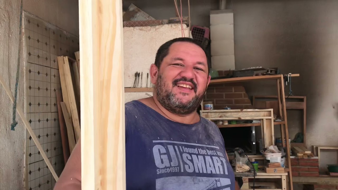 Móveis rústicos - Ensinando a fazer mesa/balcão