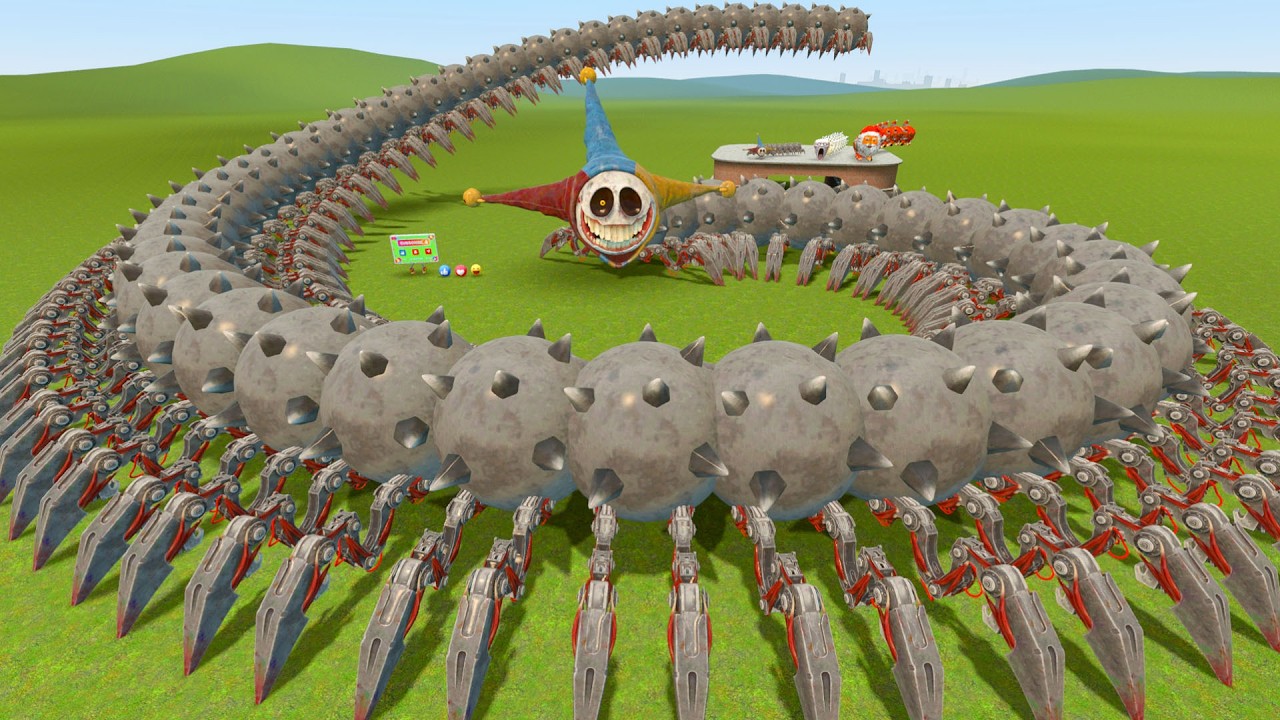 WHAT IF PROTOTYPE 4 EVOLVED INTO A TERRIFYING GIANT HUNGRY WORM?! | Garry&rsquo;s Mod