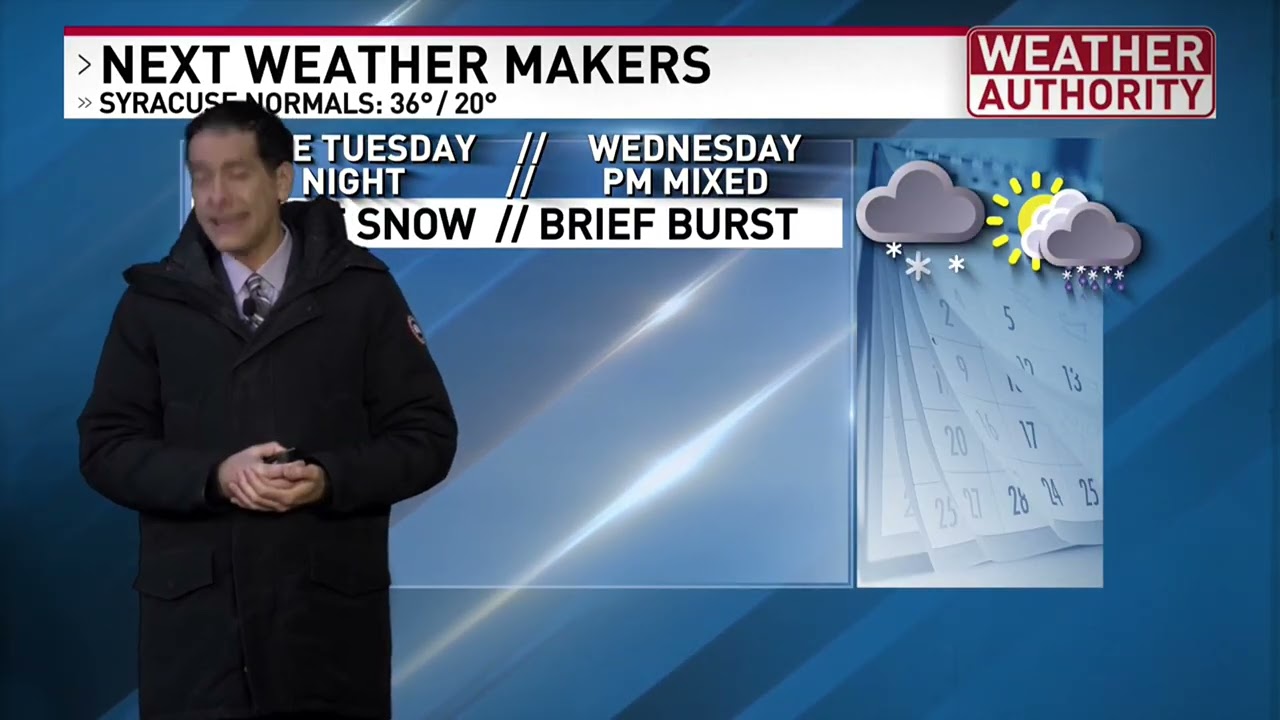 Everyone receives snow late Tuesday night. Find out how much & more changeable conditions here!