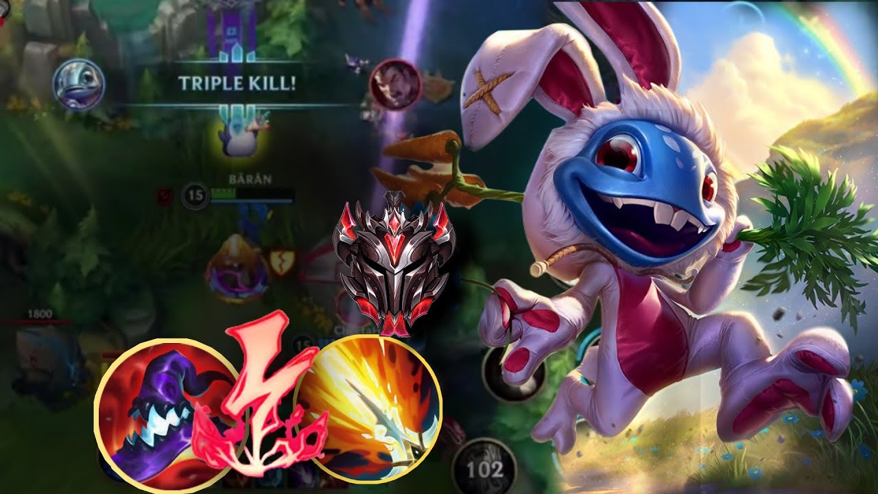 WILD RIFT FIZZ : INSANE HYPER CARRY | WILD RIFT FIZZ BUILD & RUNES | #FIZZ #WILDRIFT