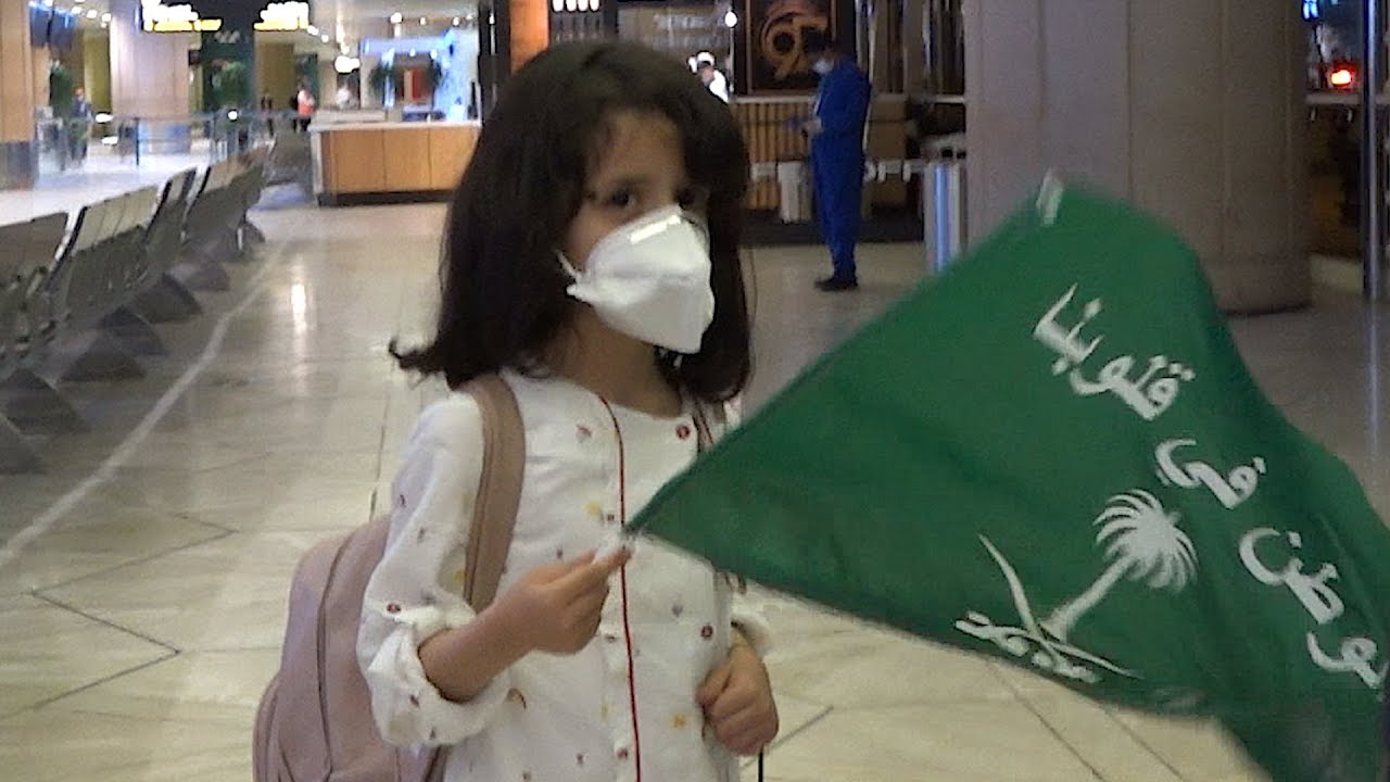 وصول رحلة #برلين إلى مطار الملك خالد الدولي بـ #الرياض. #عودة_آمنة #واس