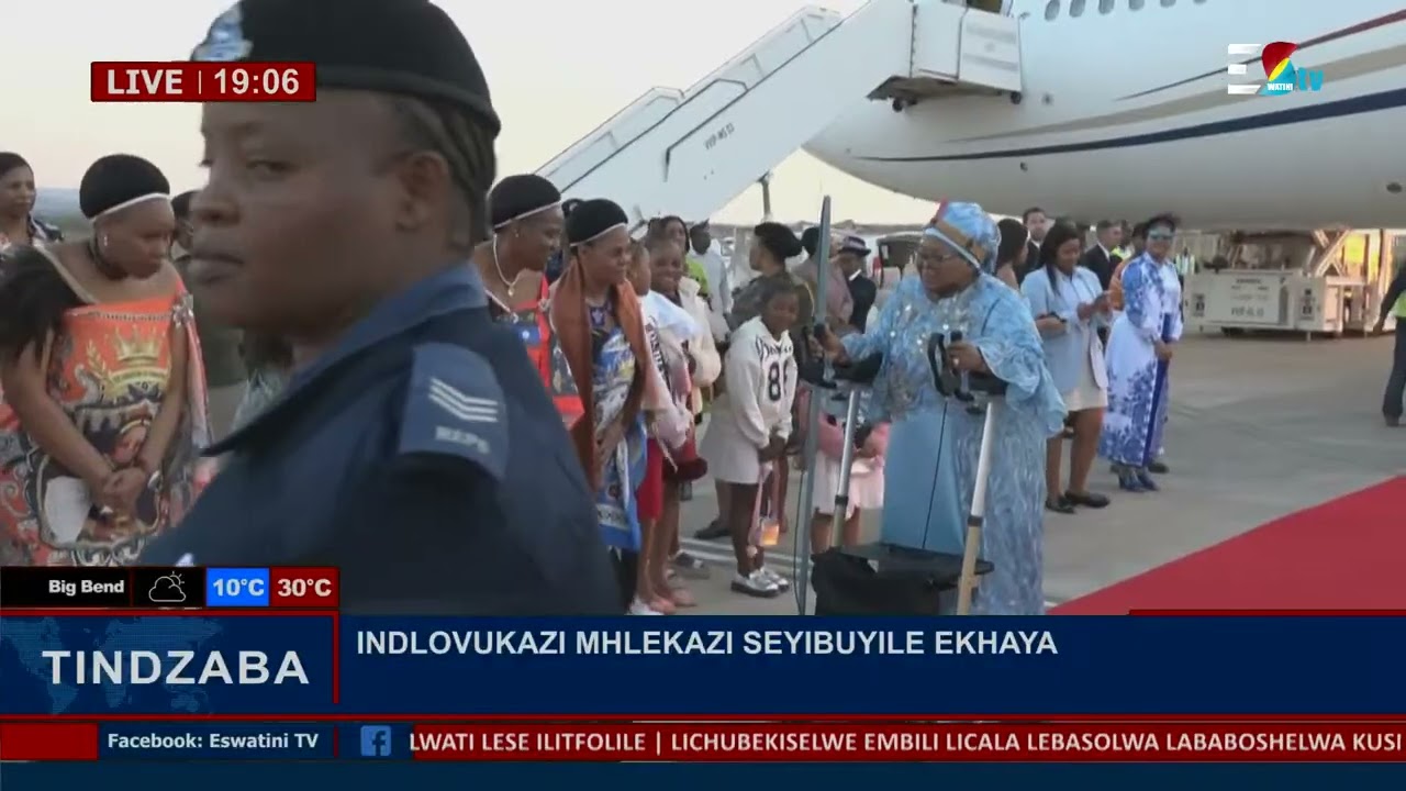 Her Majesty The Queen Mother returns to the kingdom.