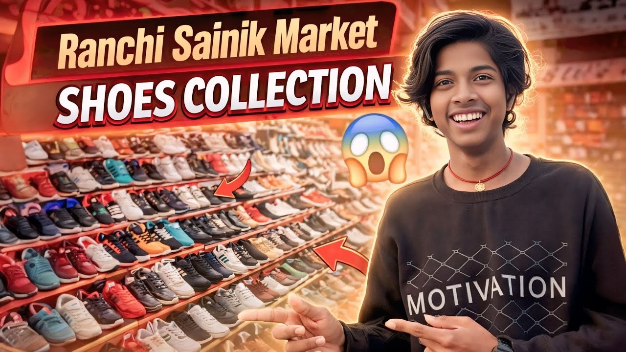 Ranchi Sainik Market Shoes Collection 😱 | Trending Premium Shoes Under Budget