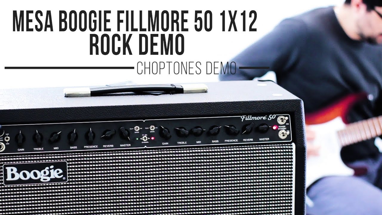 Mesa Boogie Fillmore 50 | Rock Demo & Playthrough