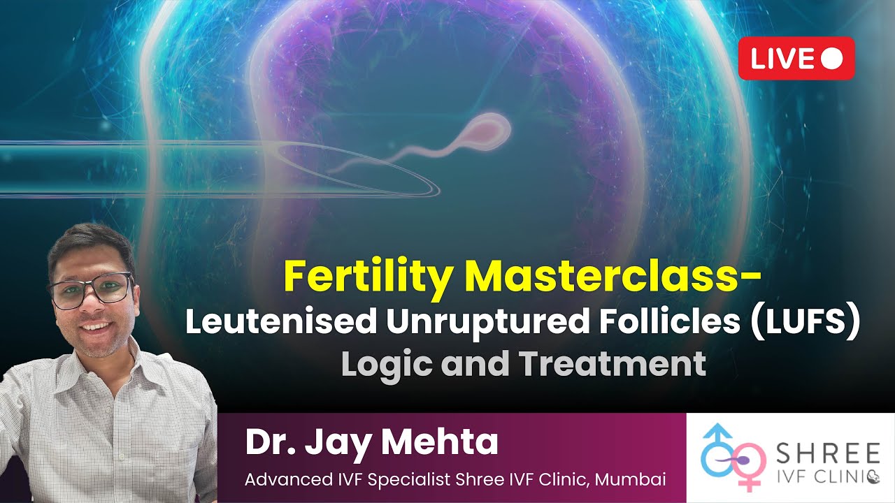 Fertility Masterclass 6 - Leutenised Unruptured Follicles (LUFS)- Logic and Treatment