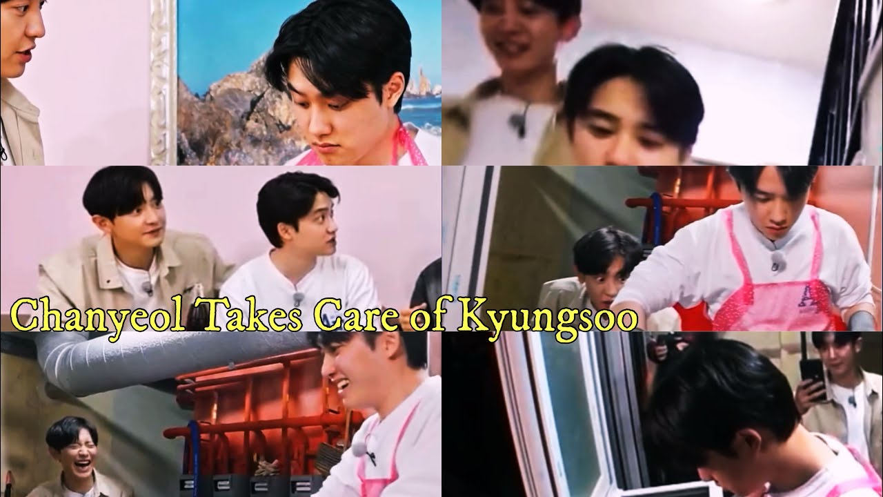 Chansoo being a DOMESTIC COUPLES //#chansoo #chanyeol #kyungsoo #exo
