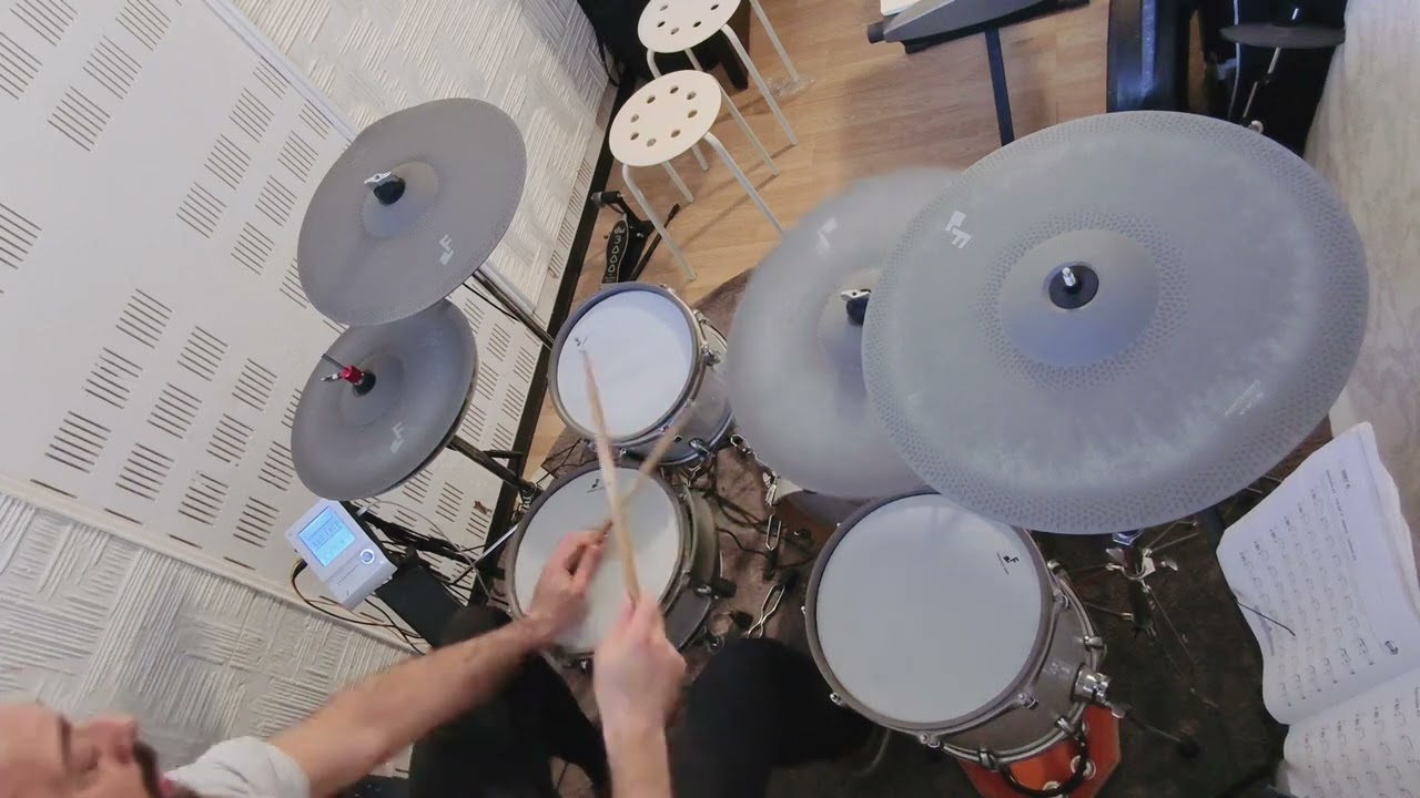 Nirvana - Lithium ( cover Drum ) #efnote #nirvana 
