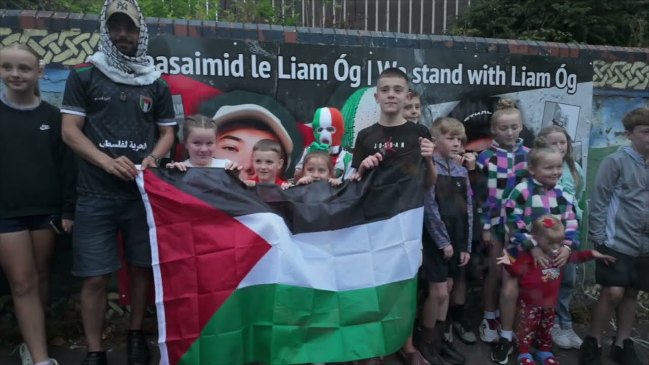 Seasaimid le Liam Óg & Kneecap | West Belfast Stands with Liam Óg & Kneecap