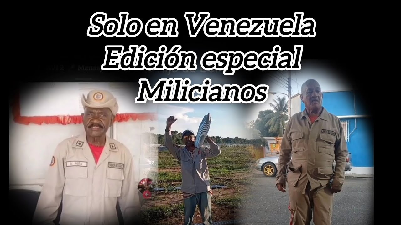 Cosas que solo pasan en Venezuela 🇻🇪 edici&oacute;n especial milicianos al combate 