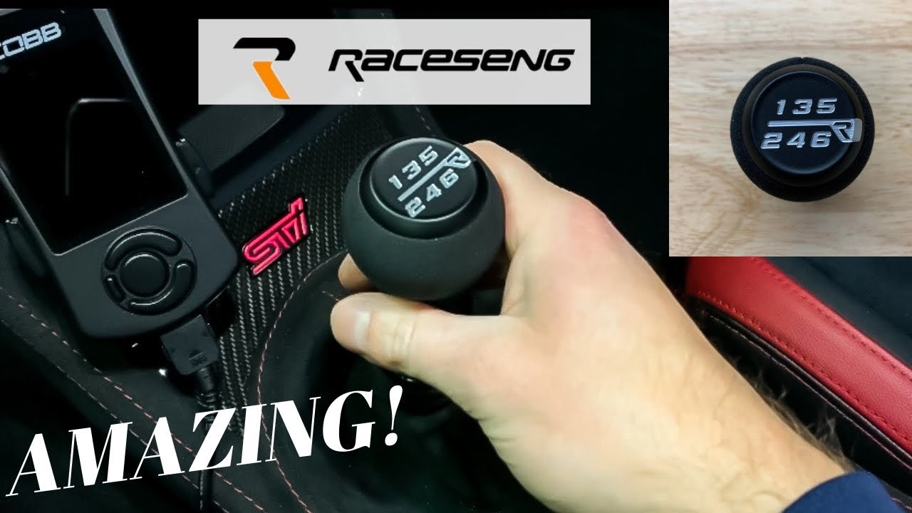 Subaru STI Raceseng Alcantara Stratose Shift Knob Review and Install