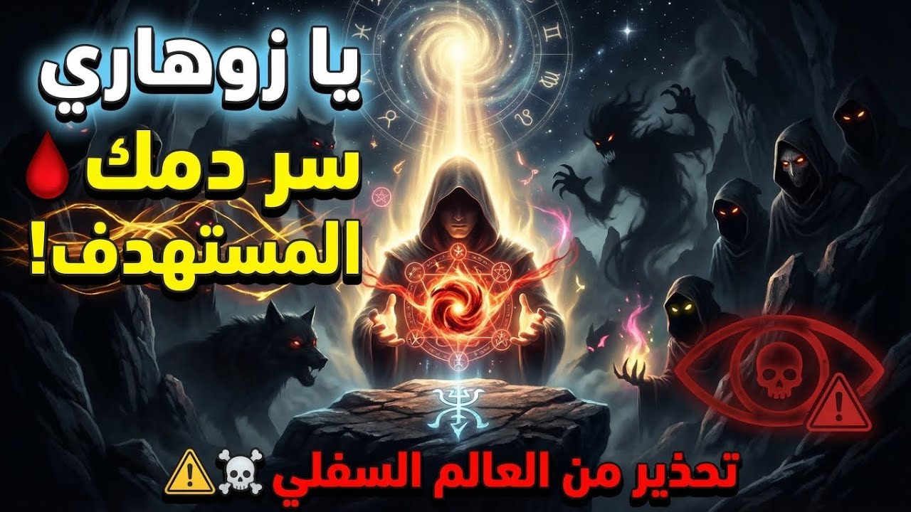 أيها الزوهري: سر الفصيلة النادرة.. لماذا يعتبر دمك أو أثرك كنزاً ثميناً في العالم السفلي؟