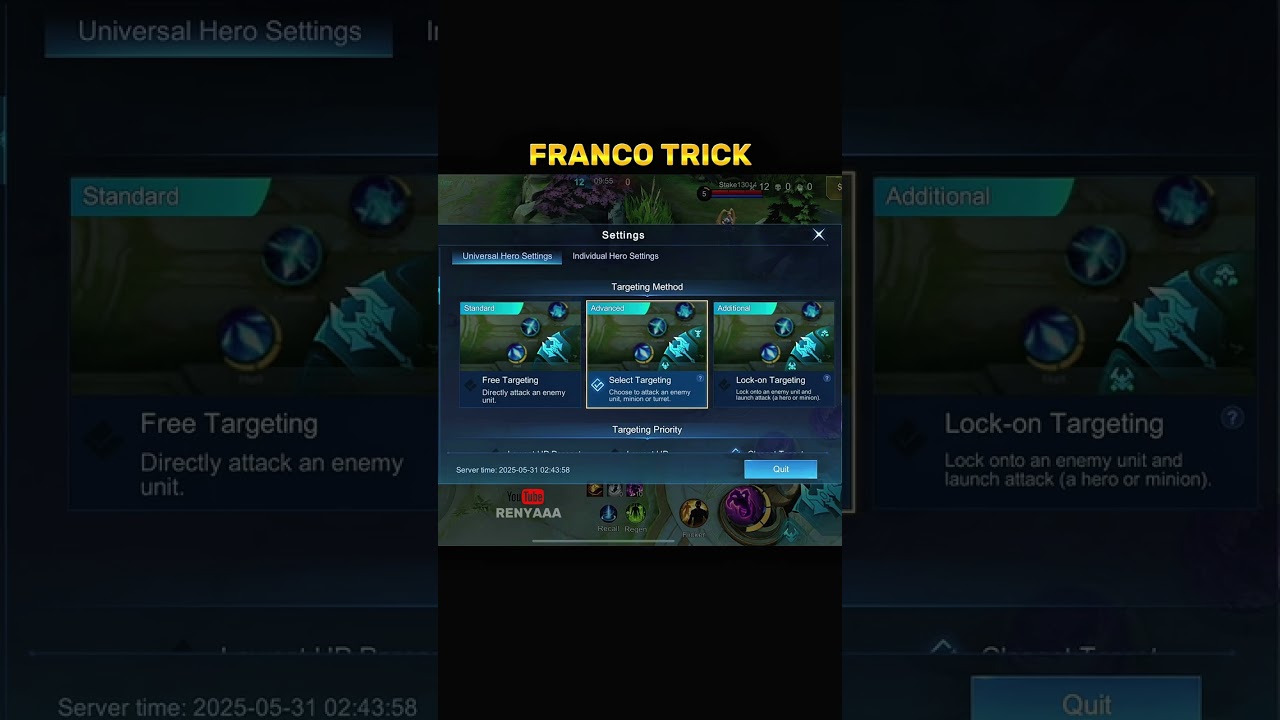 ✅ Franco Trick Tutorial by Renyaaa