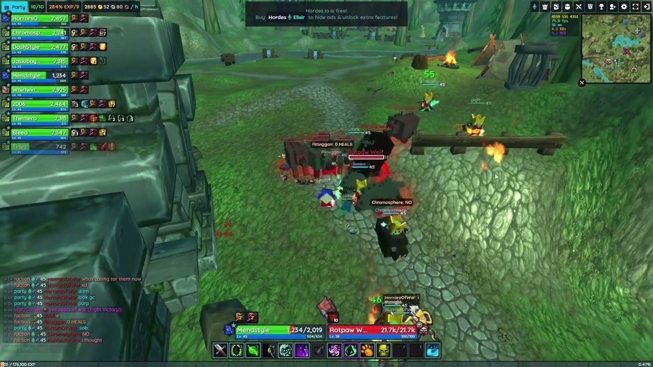 Hordes.io | Faivel War | 31/1/2026 at 17:57 EST