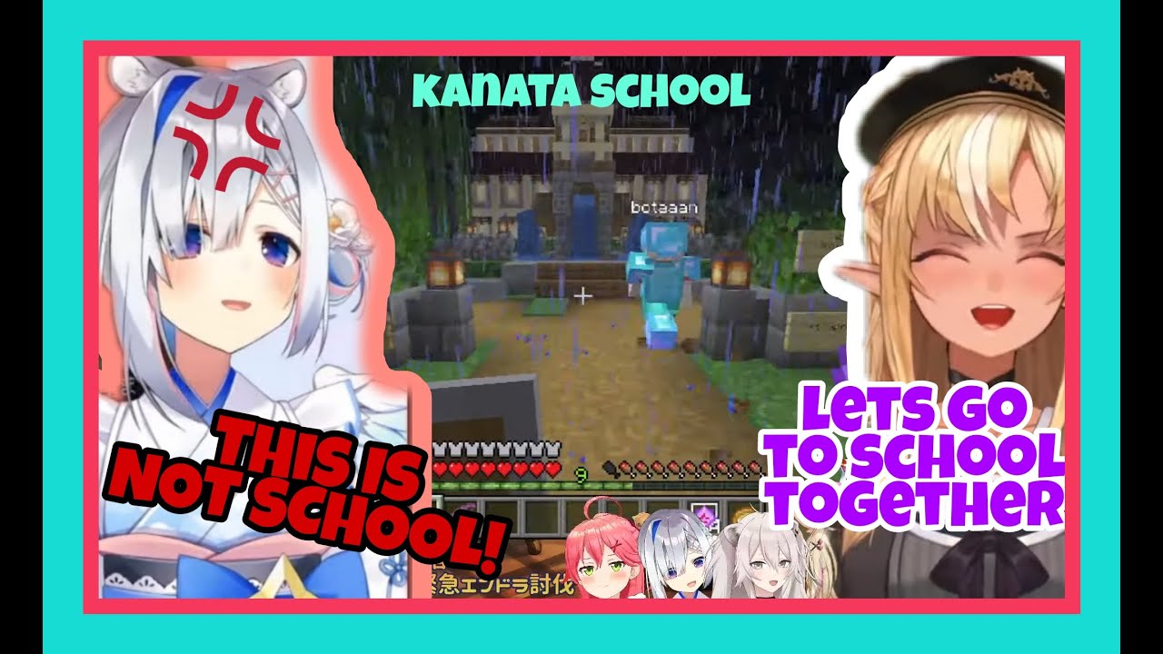 Shiranui Flare Brainwashed Everyone Into Believing Kanata School Exist [Hololive/Eng Sub]