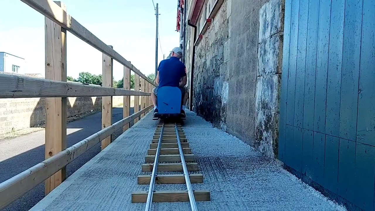 The first train to leave Donegal Town Station since 1959, nearly!