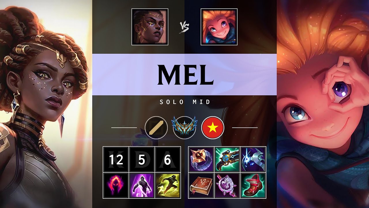 Mel Mid vs Zoe - VN Challenger Patch 25.13