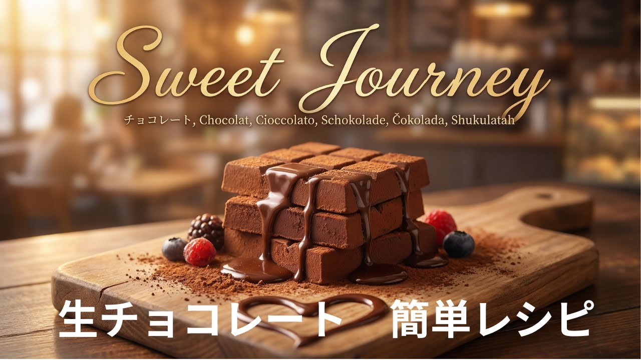 生チョコレート 簡単レシピ