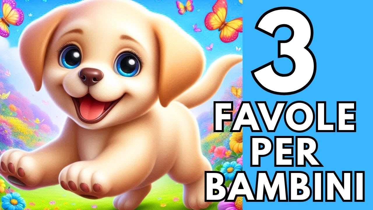 3 FAVOLE PER BAMBINI