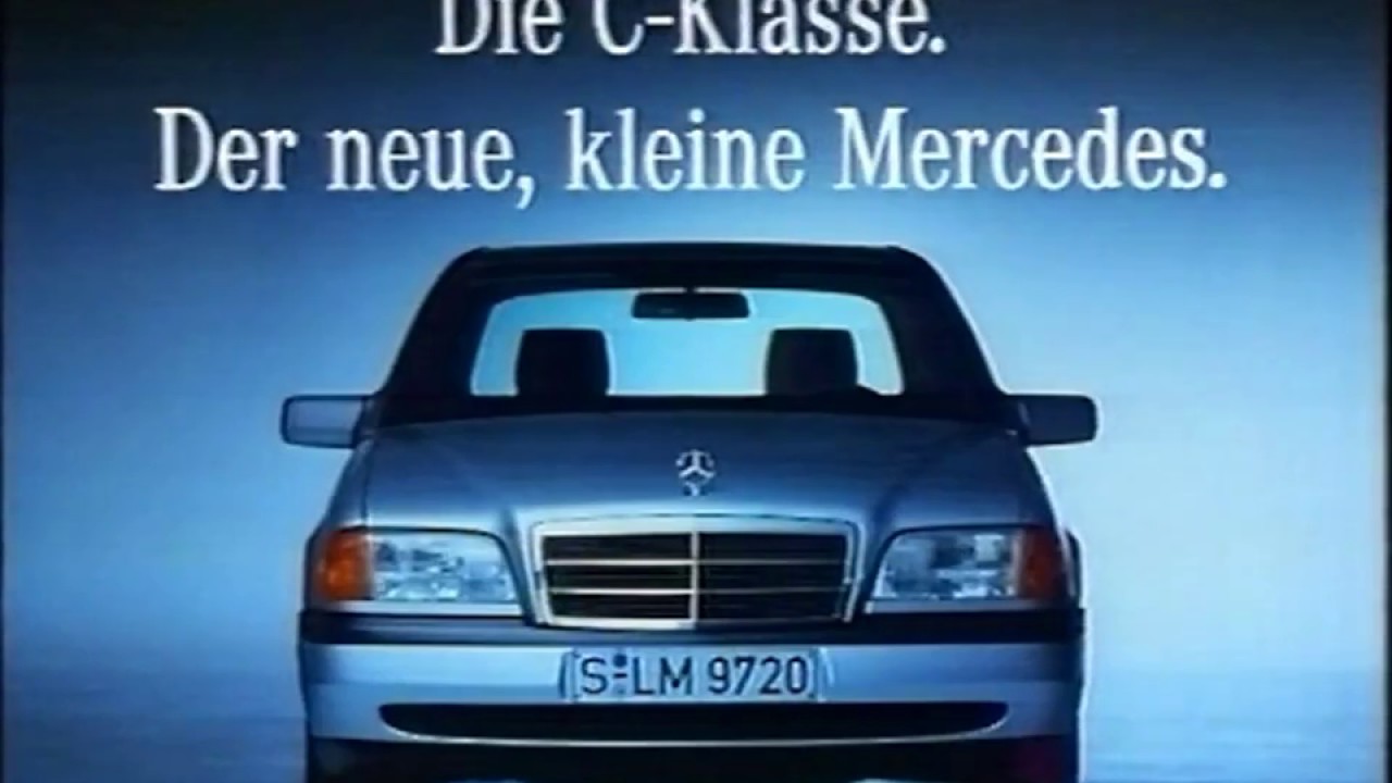 Mercedes Werbung Neue C-Klasse 1993