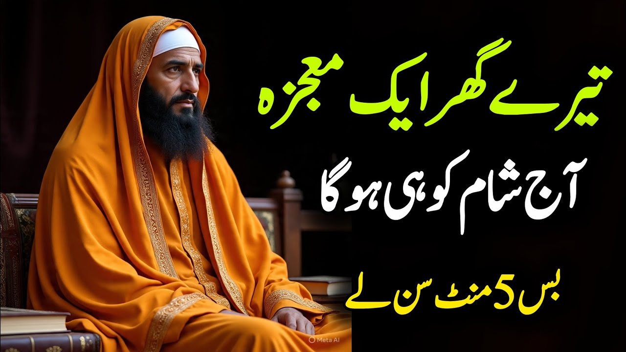 Aaj Tere Ghar Aik Mojzah Ho Ga . 
