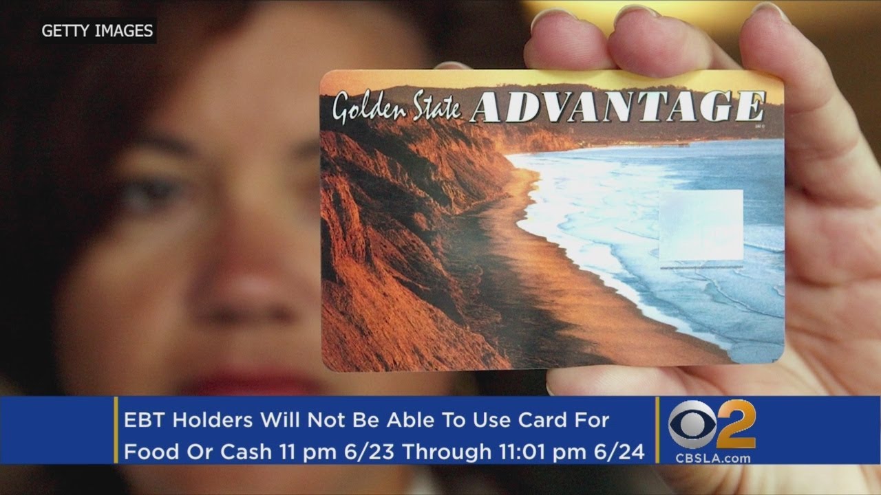 EBT Cards Across California To Go Offline For About 24 Hours Later This Month