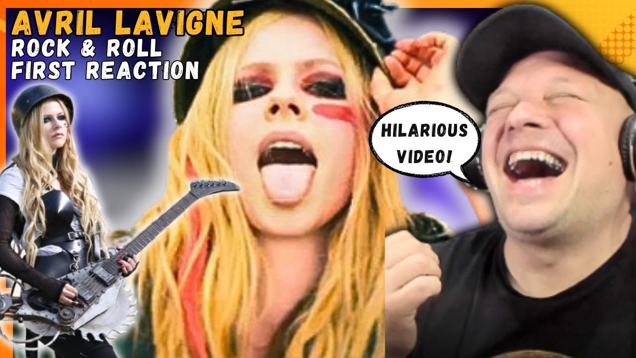OMG!!! AVRIL LAVIGNE'S Rock & Roll Video Is HILARIOUS!  [ First Time Reaction ]