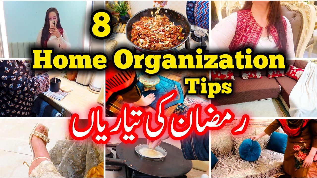 Pre Ramadan Preparations 2026 | 8-Time Saving Home Organization Tips | Cleaning Tips 2026 WomeniaATF