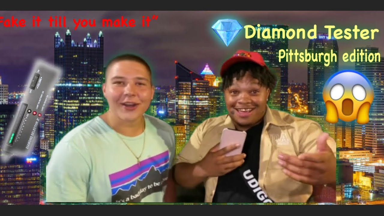 Diamond Tester Pittsburgh edition 😂💎😱