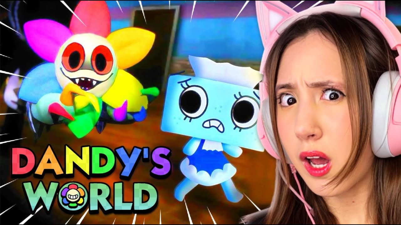 MINHA PRIMEIRA VEZ no DANDY'S WORLD no ROBLOX