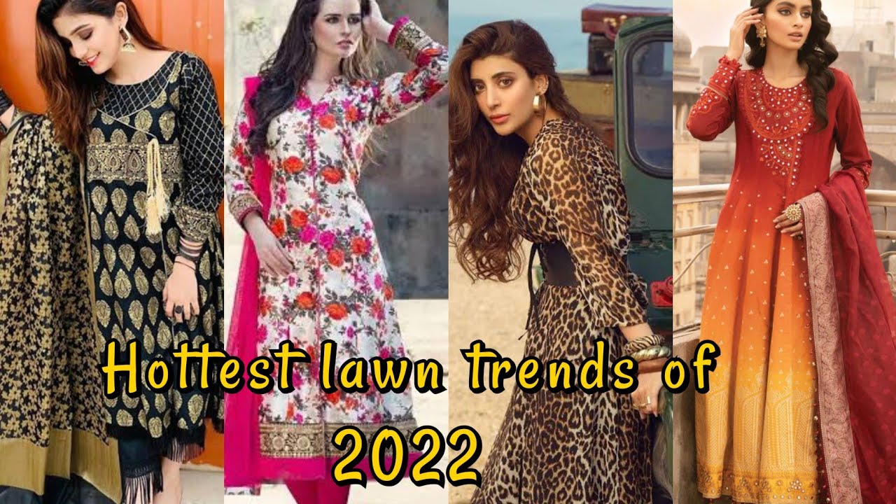 Hottest lawn trends of the year ll Some latest and popular clothing styles for women ll#fashion#lawn