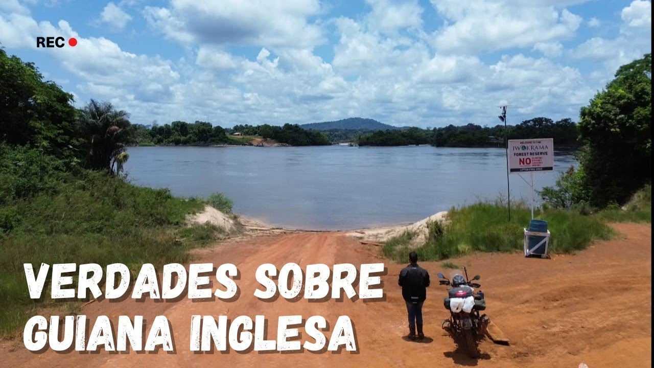 GUIANA como foi viajar de moto por aqui S.01 EP.13