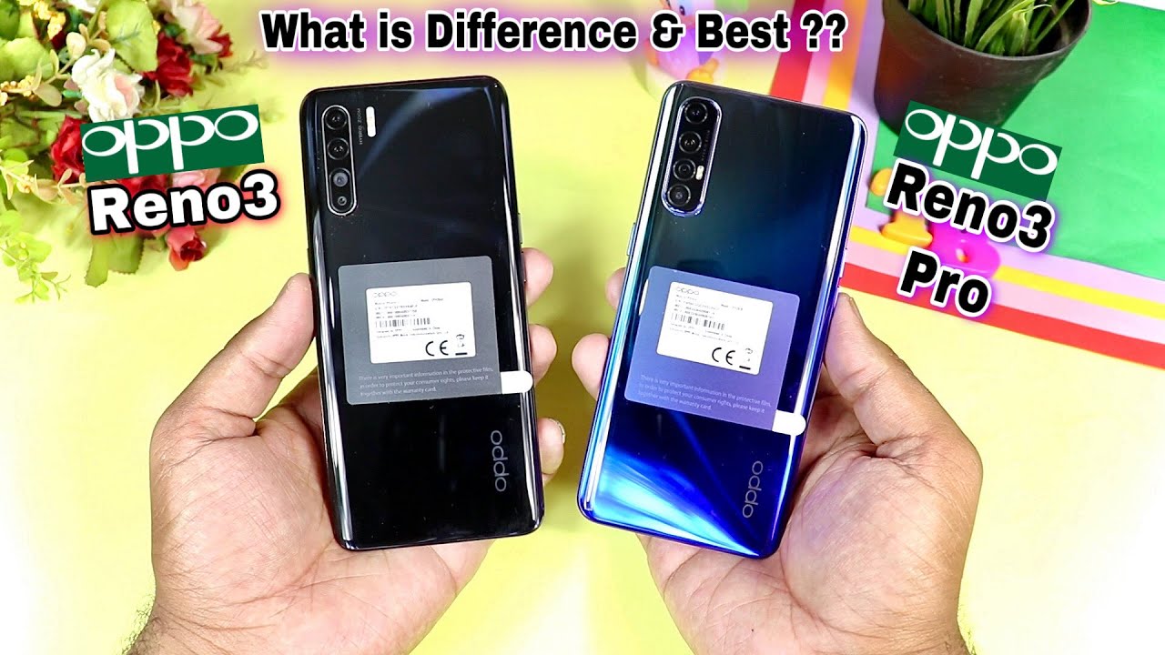 Oppo Reno3 vs Oppo Reno3 Pro Comparison - Speed Test| Camera Test & Details [Hindi/Urdu]