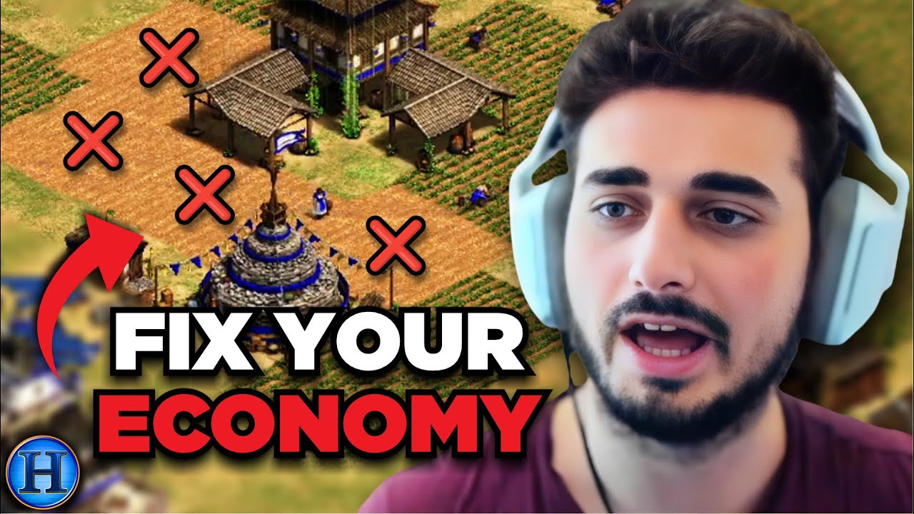 Keep Your ECONOMY Flowing Smoothly | 1300 Elo | AoE2 Coaching